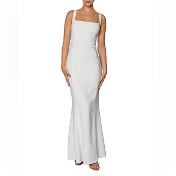 Laundry by Shelli Segal Ivory Mermaid Gown - Picture 1 of 4